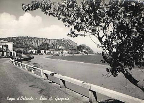 Capo d'Orlando - (Sicilia - Messina) - Foto storica di S. Gregorio anno 1963